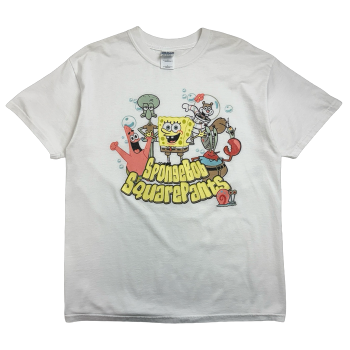 Vintage 2000's Spongebob Squarepants Tee White | Vitnage Clothing Store Canada