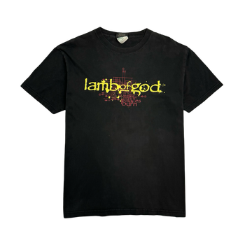 (M) Vintage Lamb Of God Band Tee Black