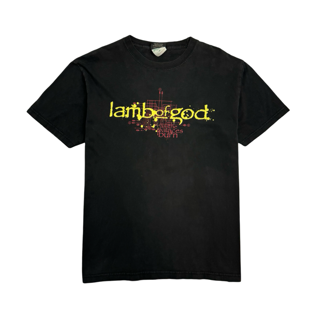 (M) Vintage Lamb Of God Band Tee Black