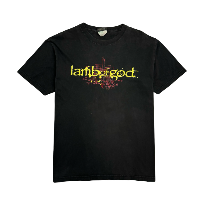 (M) Vintage Lamb Of God Band Tee Black | Vitnage Clothing Store Canada