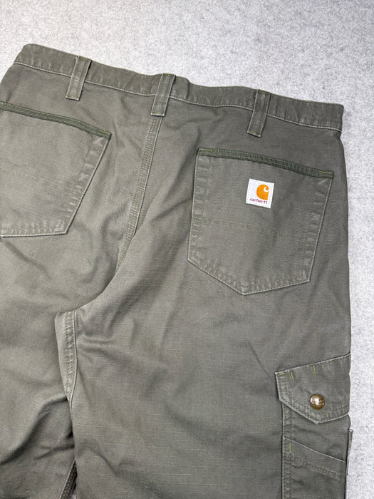 Carhartt Relaxed Fit Carpenter Cargo Shorts Moss Green | Vitnage Clothing Store Canada