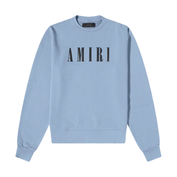 Amiri Core Logo Crewneck Blue