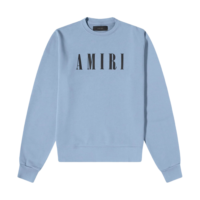 Amiri Core Logo Crewneck Blue | Vitnage Clothing Store Canada