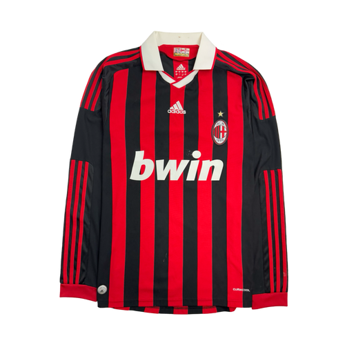 AC Milan Ronaldinho Gaucho L/S Home Jersey | Vintage Clothing Store Canada