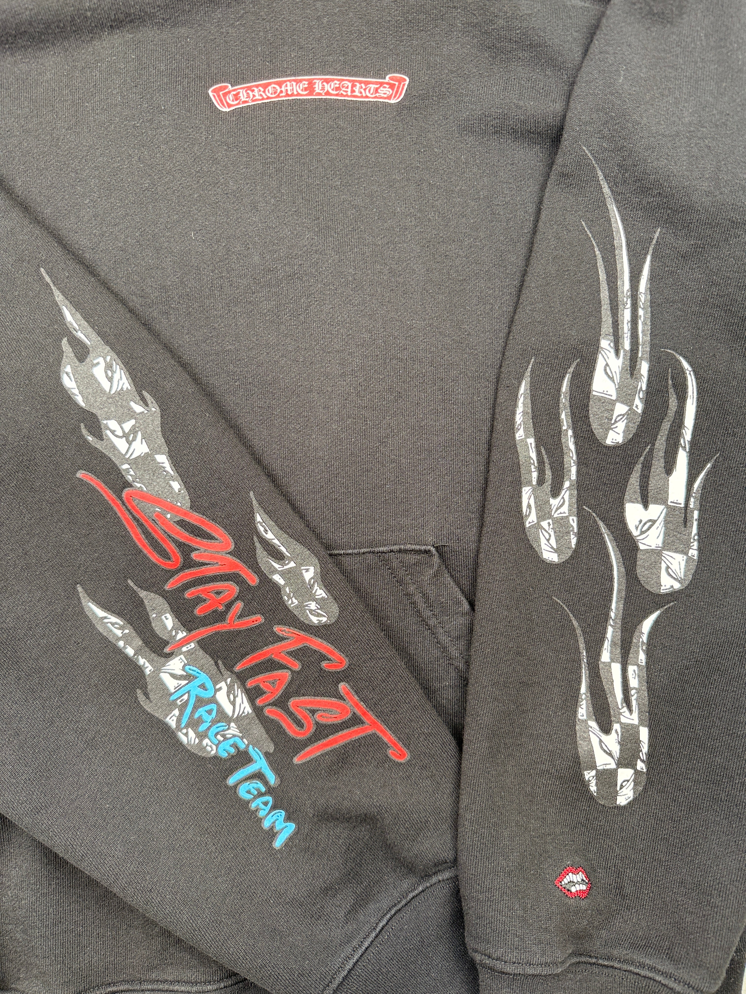 Chrome Hearts Matty Boy Stay Fast Hoodie Black