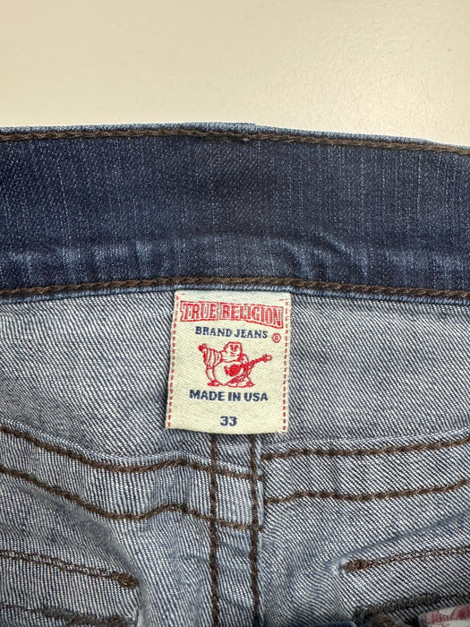 Vintage Y2k True Religion Ricky Cut Denim Pants Dark | Vitnage Clothing Store Canada