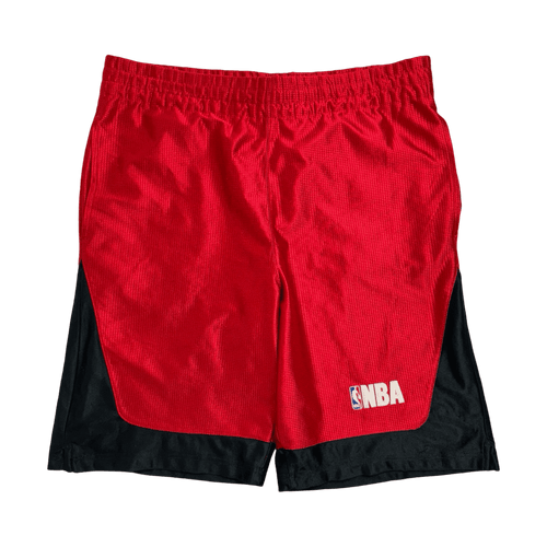 (S) Vintage 2000s NBA Satin Basketball Shorts Red | Vintage Clothing Store Canada