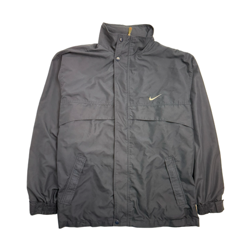 Vintage 2000s Nike Windbreaker Zip-Up Jacket Navy | Vintage Clothing Store Canada