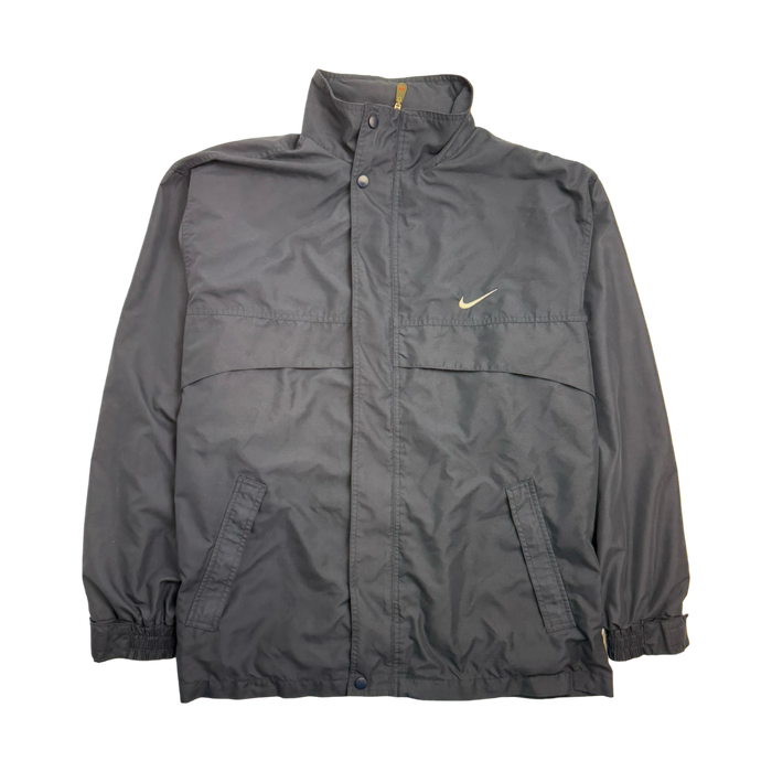 Vintage 2000s Nike Windbreaker Zip-Up Jacket Navy | Vitnage Clothing Store Canada