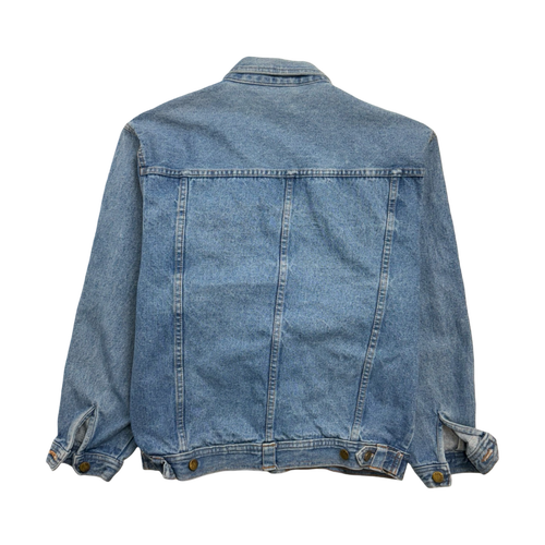 (S) Vintage Kitsu Denim Jacket Blue | Vintage Clothing Store Canada