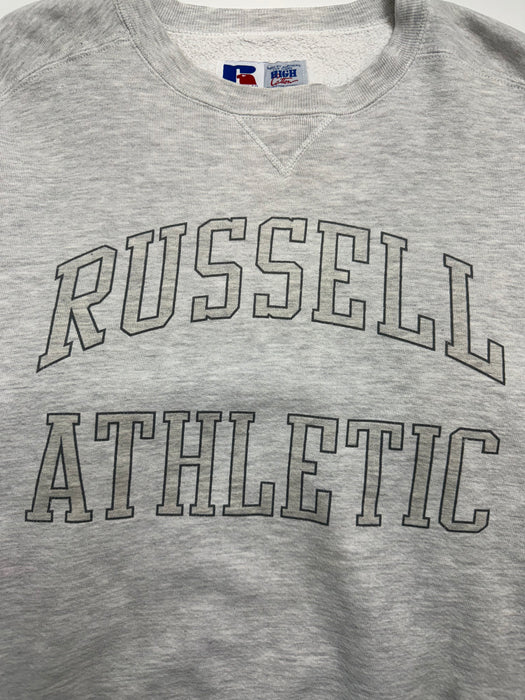 (L) Vintage Russell Athletic Sweatshirt Light Grey | Vitnage Clothing Store Canada