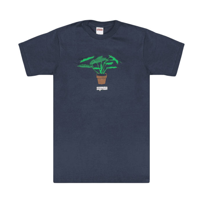 Supreme Plant Tee Navy | Vitnage Clothing Store Canada