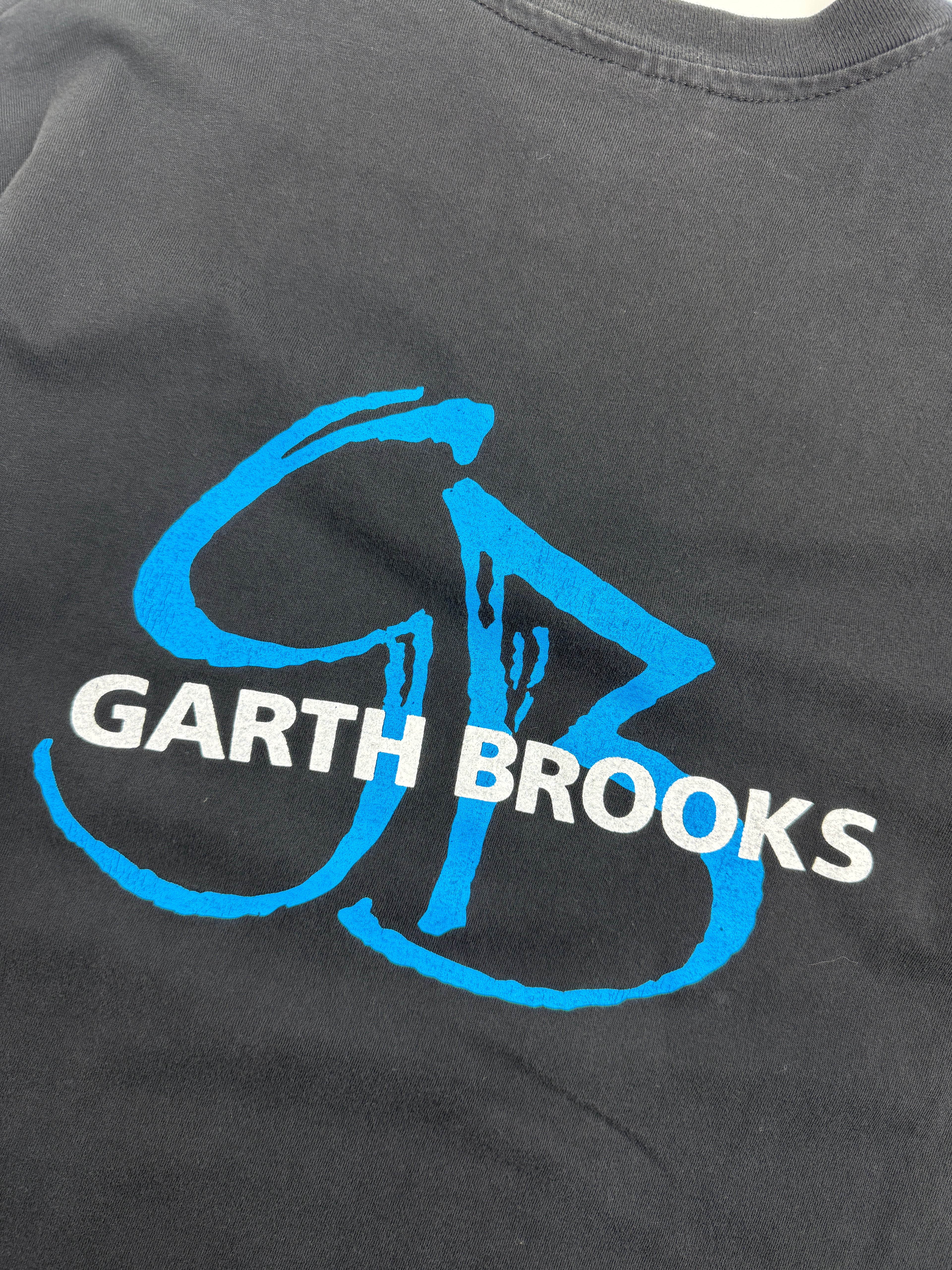 Vintage 90's Garth Brooks Tee Black