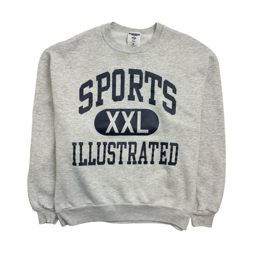 (L) Vintage 90s Sports Illustrated Sweatshirt Grey | Vintage Clothing Store Canada