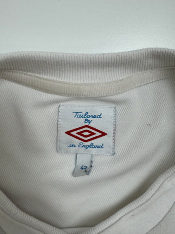 (M) Umbro Manchester Soccer Jersey White