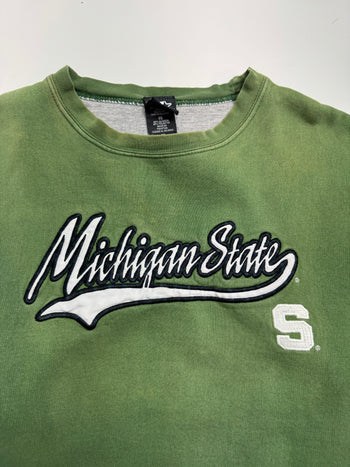 Vintage Michigan State Sweatshirt Green