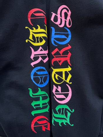 Chrome Hearts Multi Cross Black Hoodie
