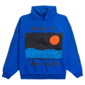 CPFM x Kid Cudi Swim In The Light Hoodie Blue