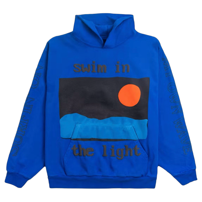 CPFM x Kid Cudi Swim In The Light Hoodie Blue