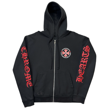 Chrome Hearts Cross Hollywood Zip Up Hoodie