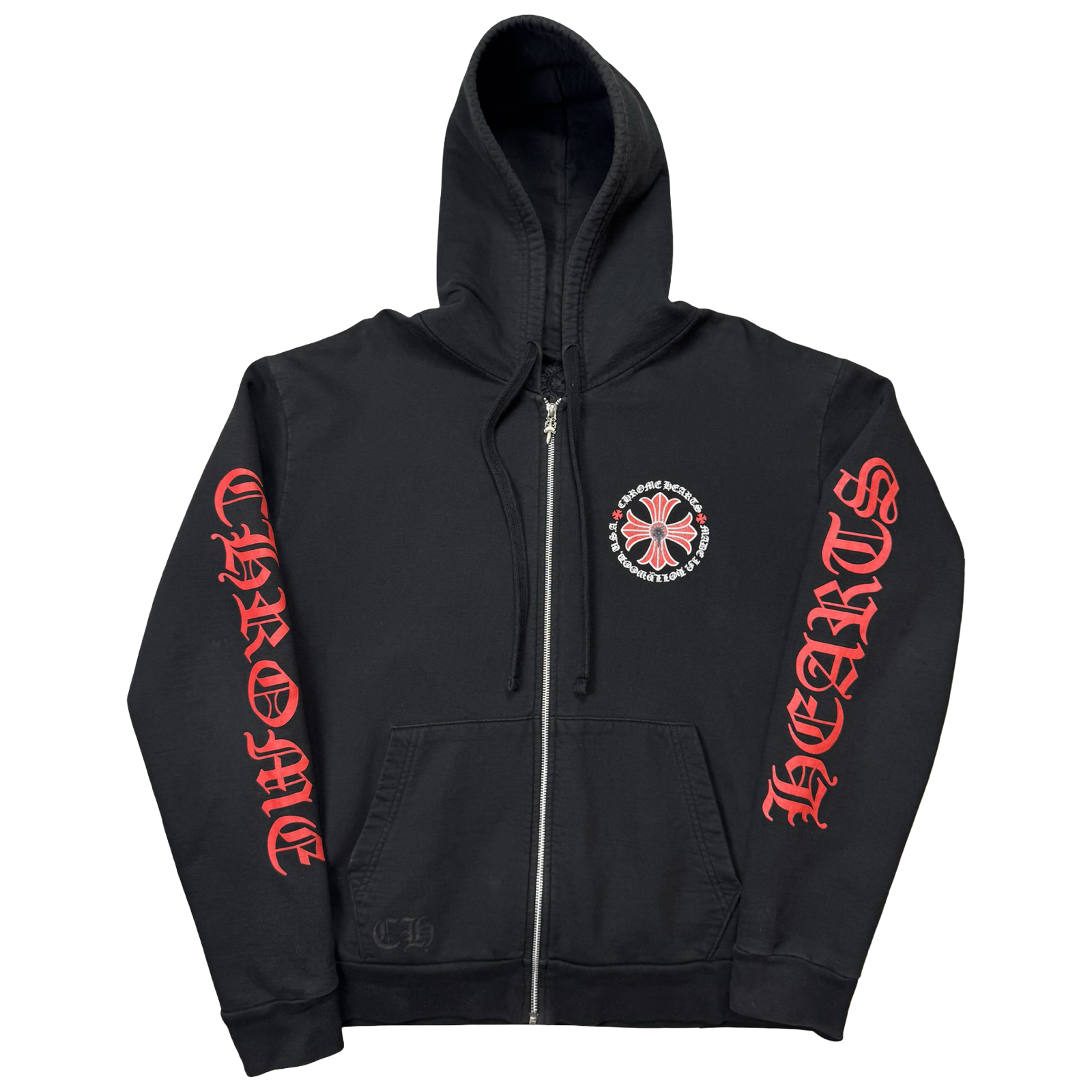 Chrome Hearts Cross Hollywood Zip Up Hoodie