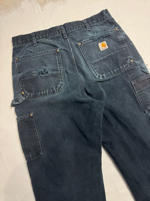 Carhartt Double Knee Carpenter Pants Black | Vitnage Clothing Store Canada