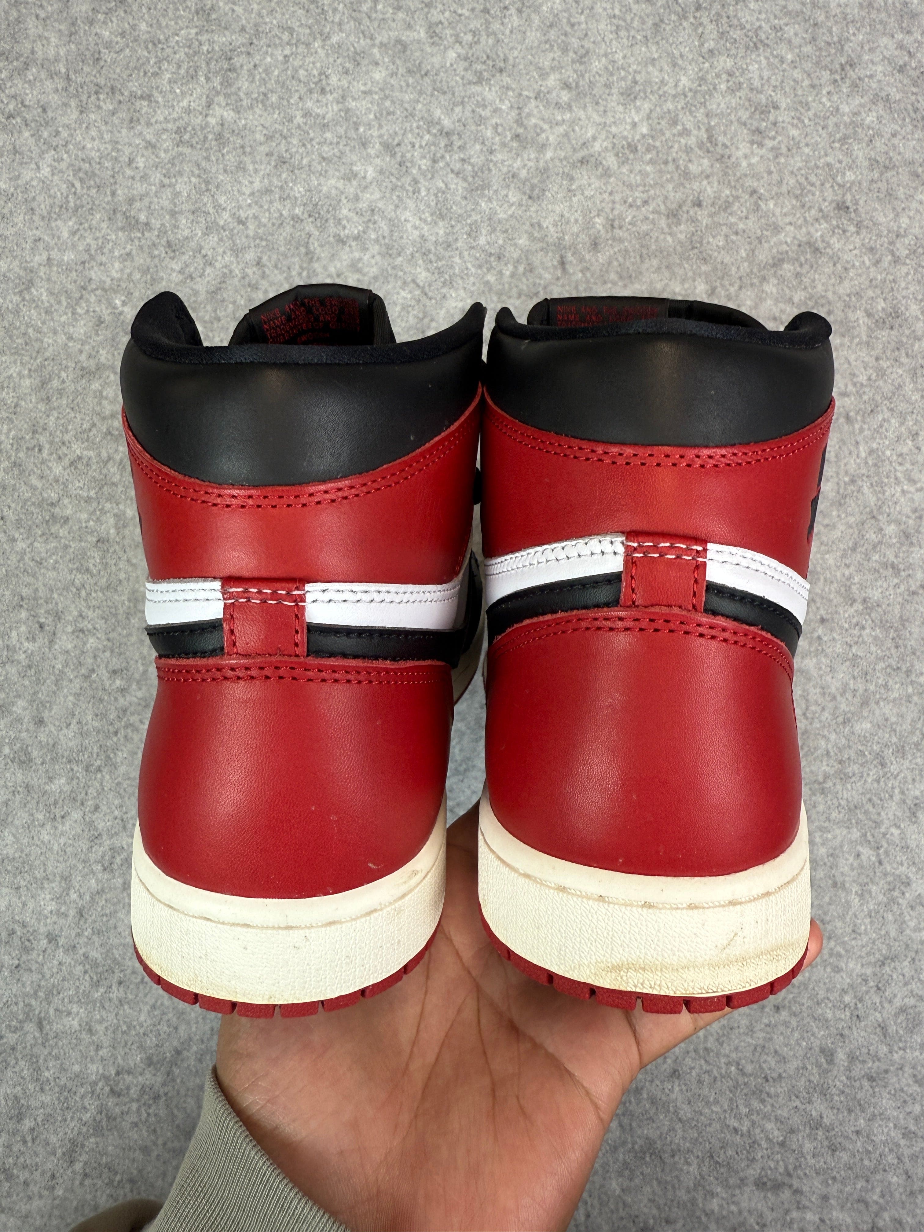 Air Jordan 1 Retro High OG Black Toe Reimagined (USED)