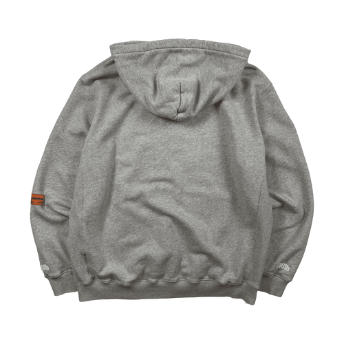Heron Preston Night Shift Hoodie Grey (USED) | Vintage Clothing Store Canada