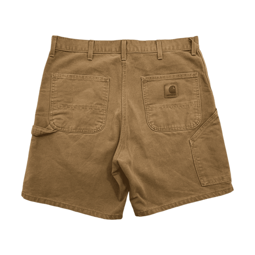 (36) Vintage Carhartt Carpenter Shorts Tan | Vintage Clothing Store Canada