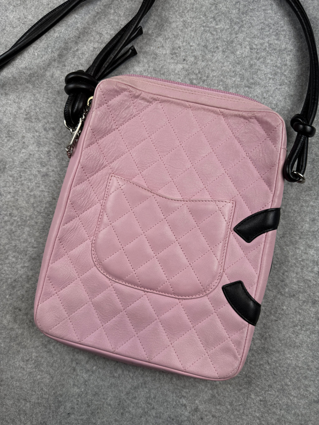 Chanel Ligne Cambon Messenger Bag Pink
