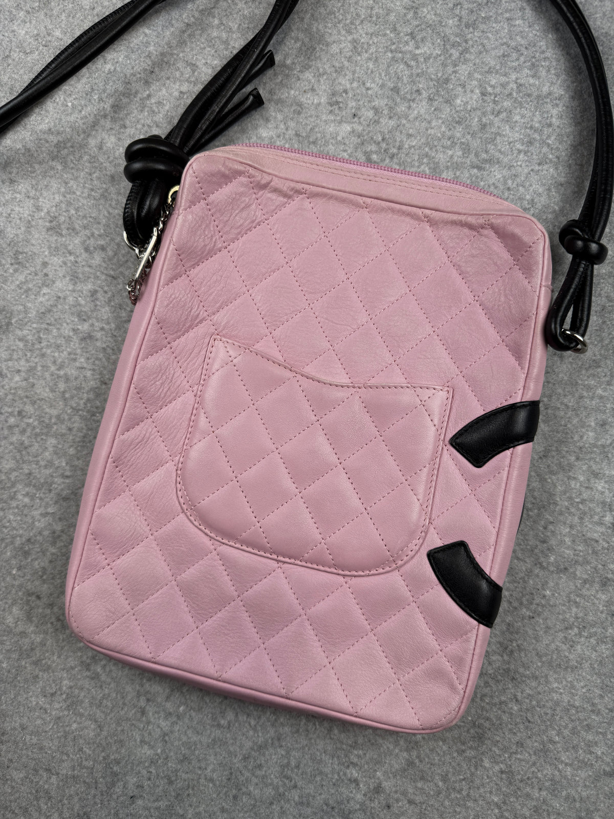 Chanel Ligne Cambon Messenger Bag Pink