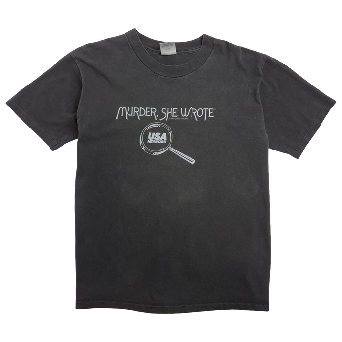 Vintage 1980's Murder She Wrote Tee Black | Vitnage Clothing Store Canada