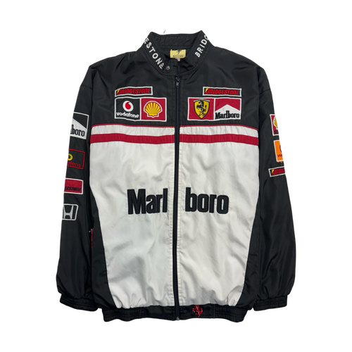 Vintage 90s Ferrari Schumacher F1 Racing Jacket | Vintage Clothing Store Canada