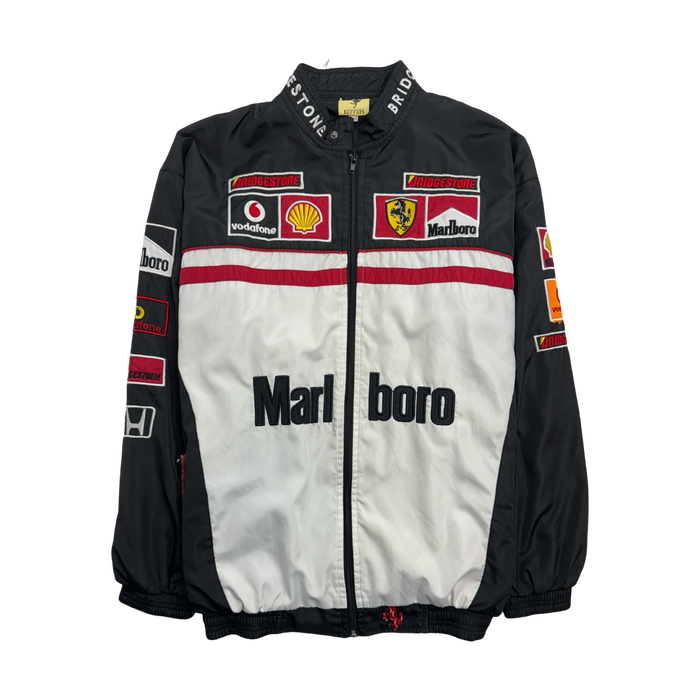 Vintage 90s Ferrari Schumacher F1 Racing Jacket | Vitnage Clothing Store Canada