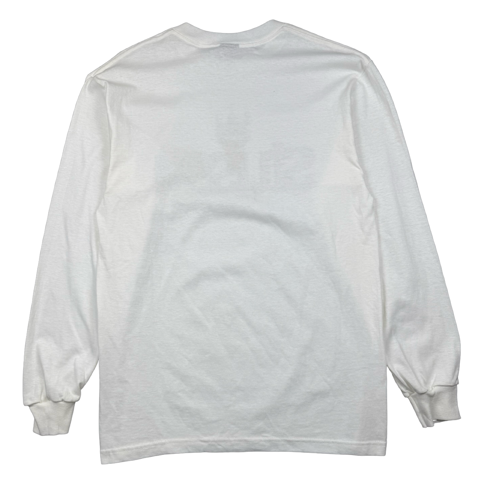 Vintage Stussy Rock On L/S Tee White