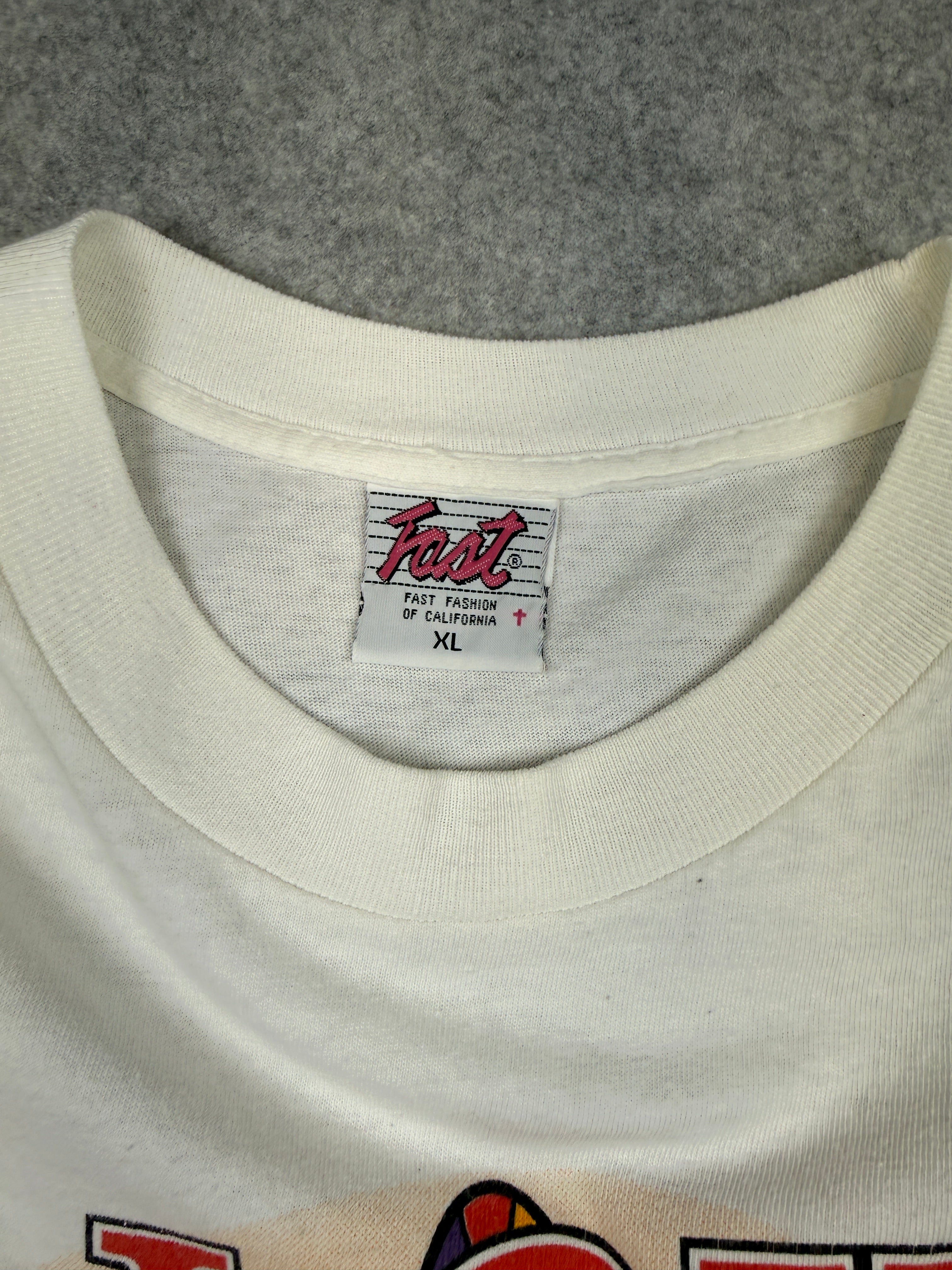 Vintage I Love Gospel Music Tee White