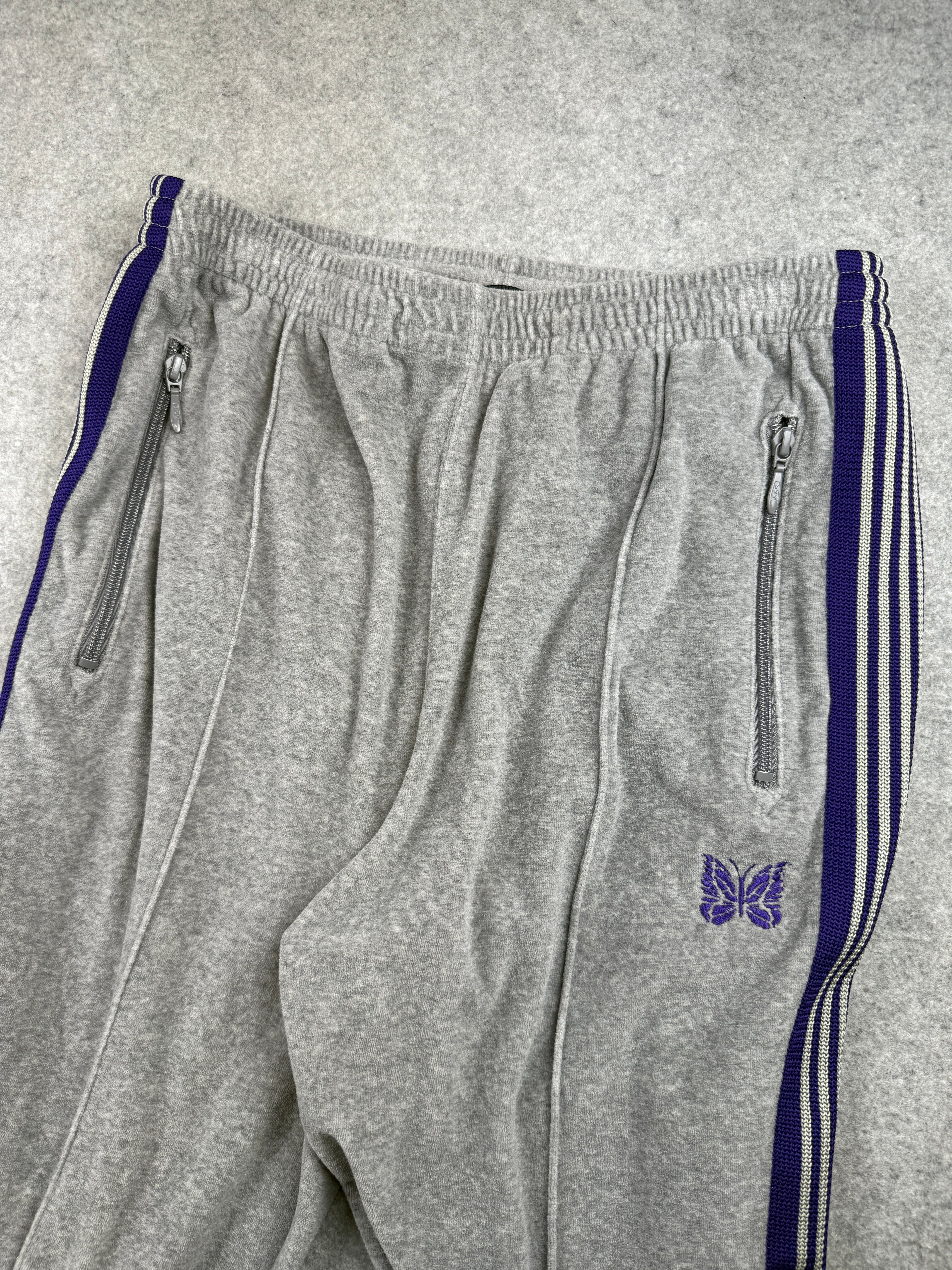 Needles Narrow Track Pants Grey