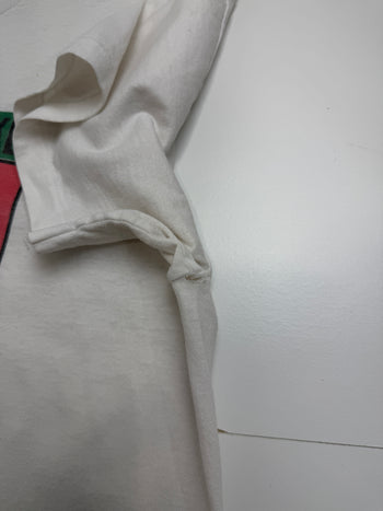 Vintage 90's Knowledge Is Key Promo Tee White