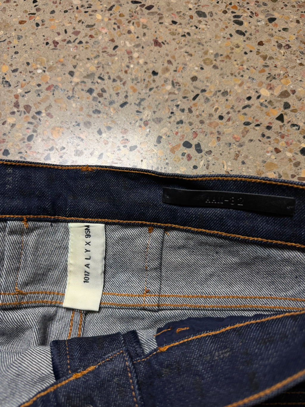 1017 ALYX 9SM All Over Print Monogram Jeans (USED)