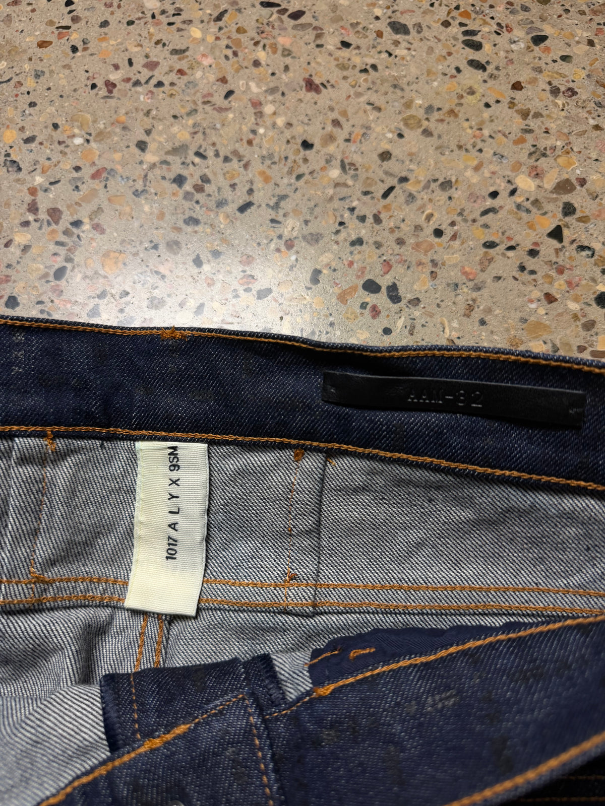 1017 ALYX 9SM All Over Print Monogram Jeans (USED)