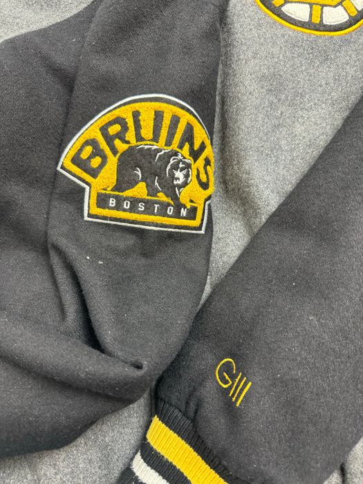 (L) Vintage Boston Bruins Varsity Jacket | Vitnage Clothing Store Canada