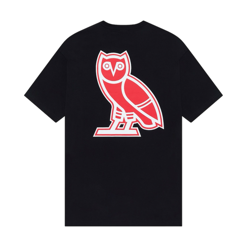 OVO Detroit Red Wings Tee Black | Vintage Clothing Store Canada