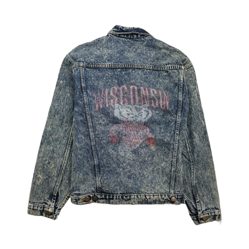 (M) Vintage Wisconsin Denim Jacket | Vintage Clothing Store Canada