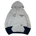 Stussy NYC World Tribe Hoodie Grey (USED)