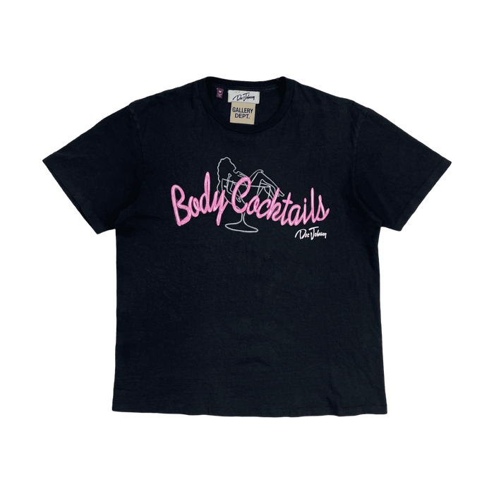 Gallery Dept. Body Cocktails Tee Black (USED) | Vitnage Clothing Store Canada