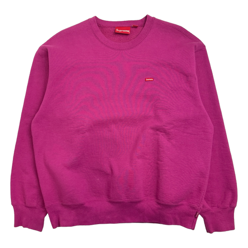Supreme Small Box Crewneck Magenta (USED) | Vintage Clothing Store Canada