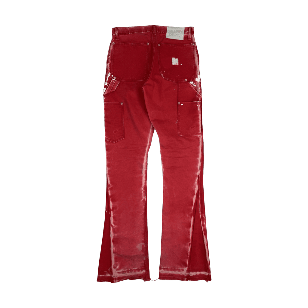 Gallery Dept LA Flare Carpenter Pants Red (USED)