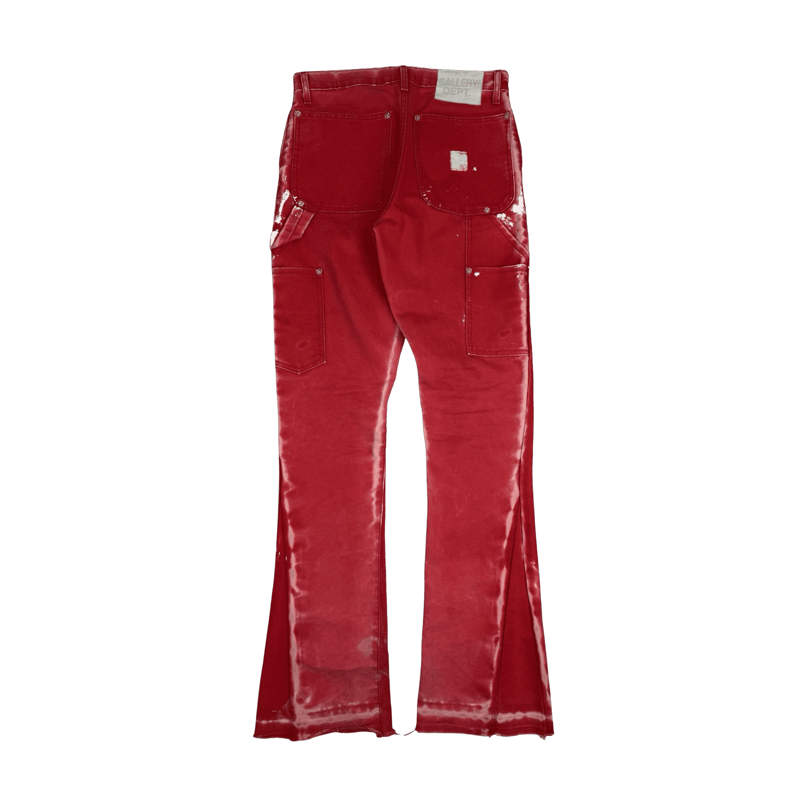 Gallery Dept LA Flare Carpenter Pants Red (USED)