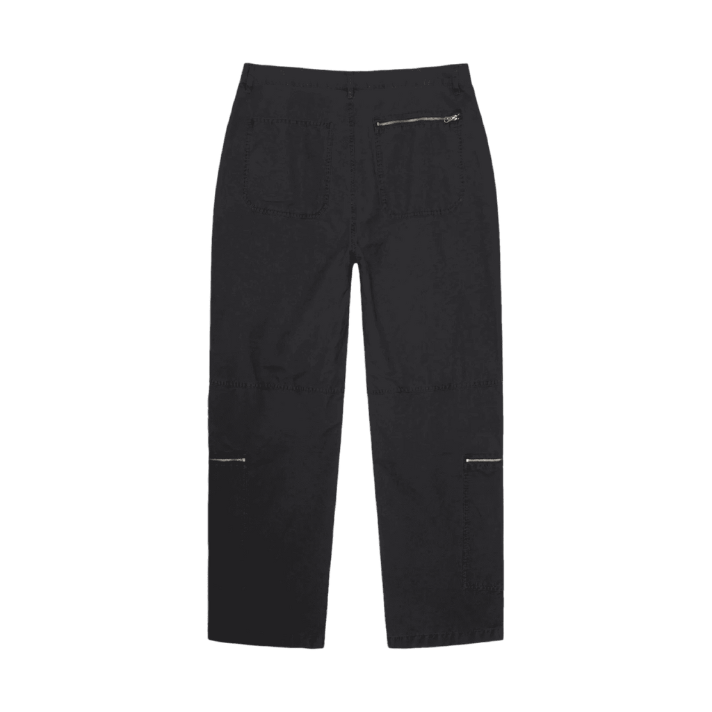 Stussy Flight Ripstop Pigment Dyed Pant Black