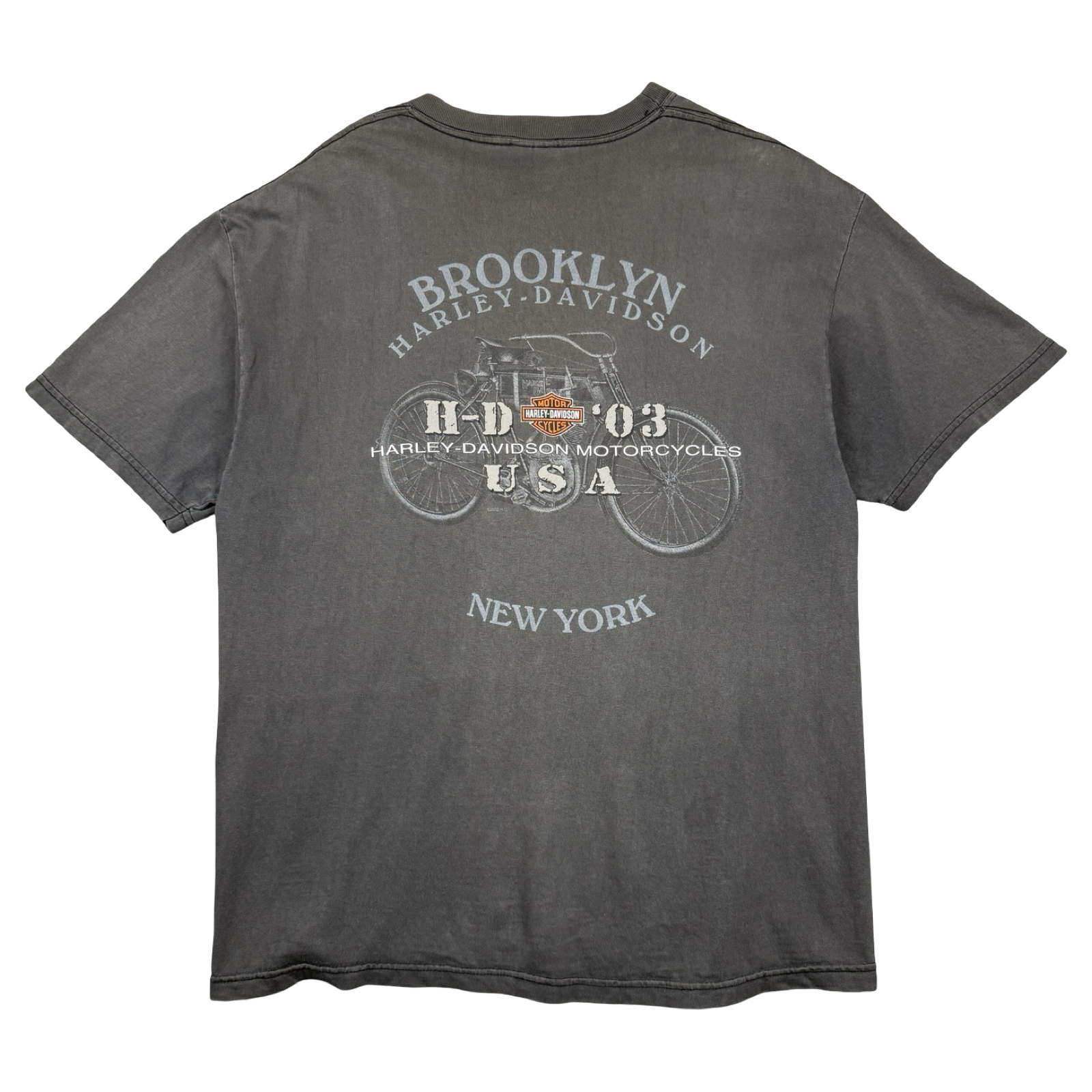 Vintage Harley Davidson 100 Years Tee Black